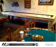 Hudson 18' Ponderosa Shuffleboard Table