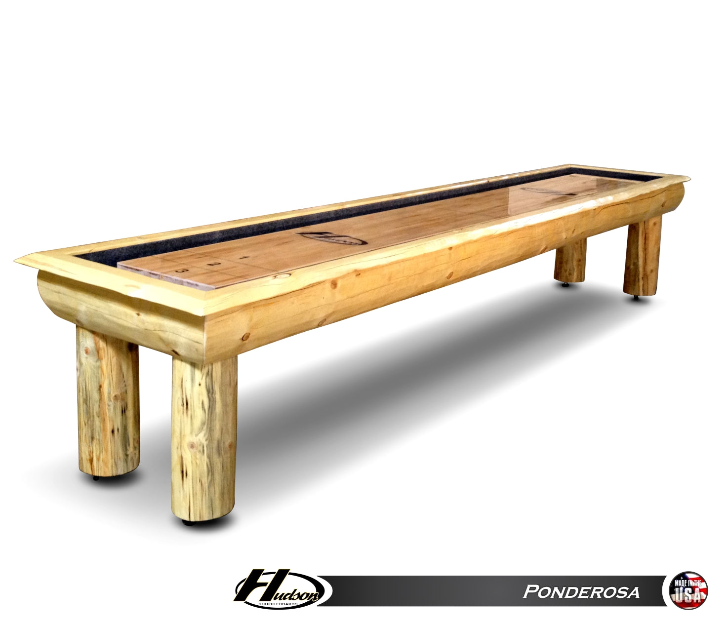Hudson 9' Ponderosa Shuffleboard Table