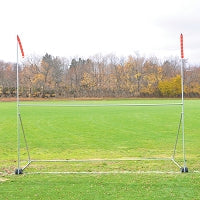 Jaypro Football/Soccer Practice H-Frame Goal - Portable (Collegiate) (18 ft.6 in.W x 20 ft.H) Jaypro