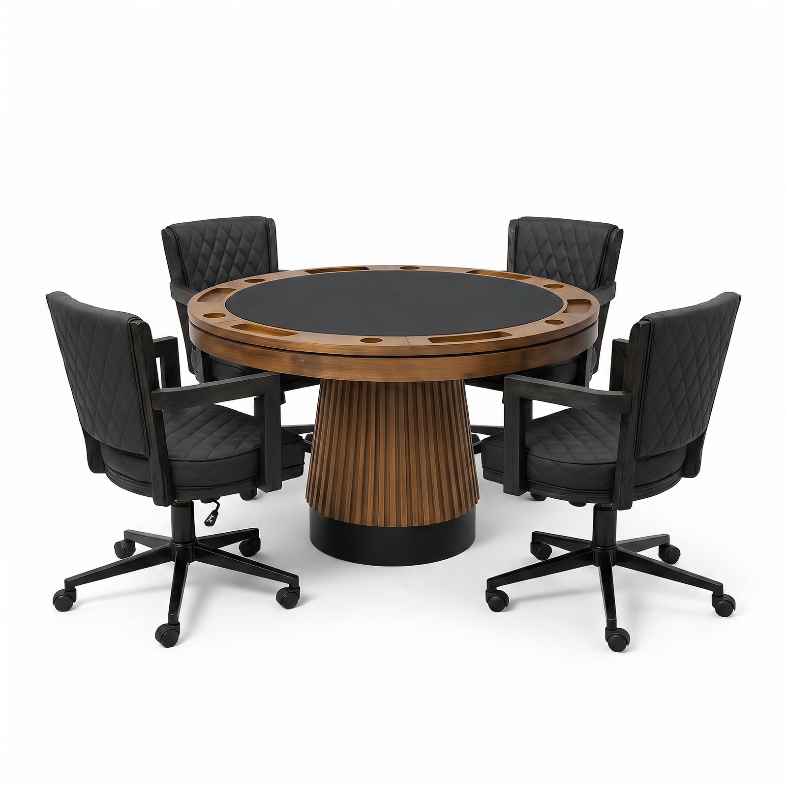 RAM Game Room Prohibition 48" 2 in 1 Poker Table