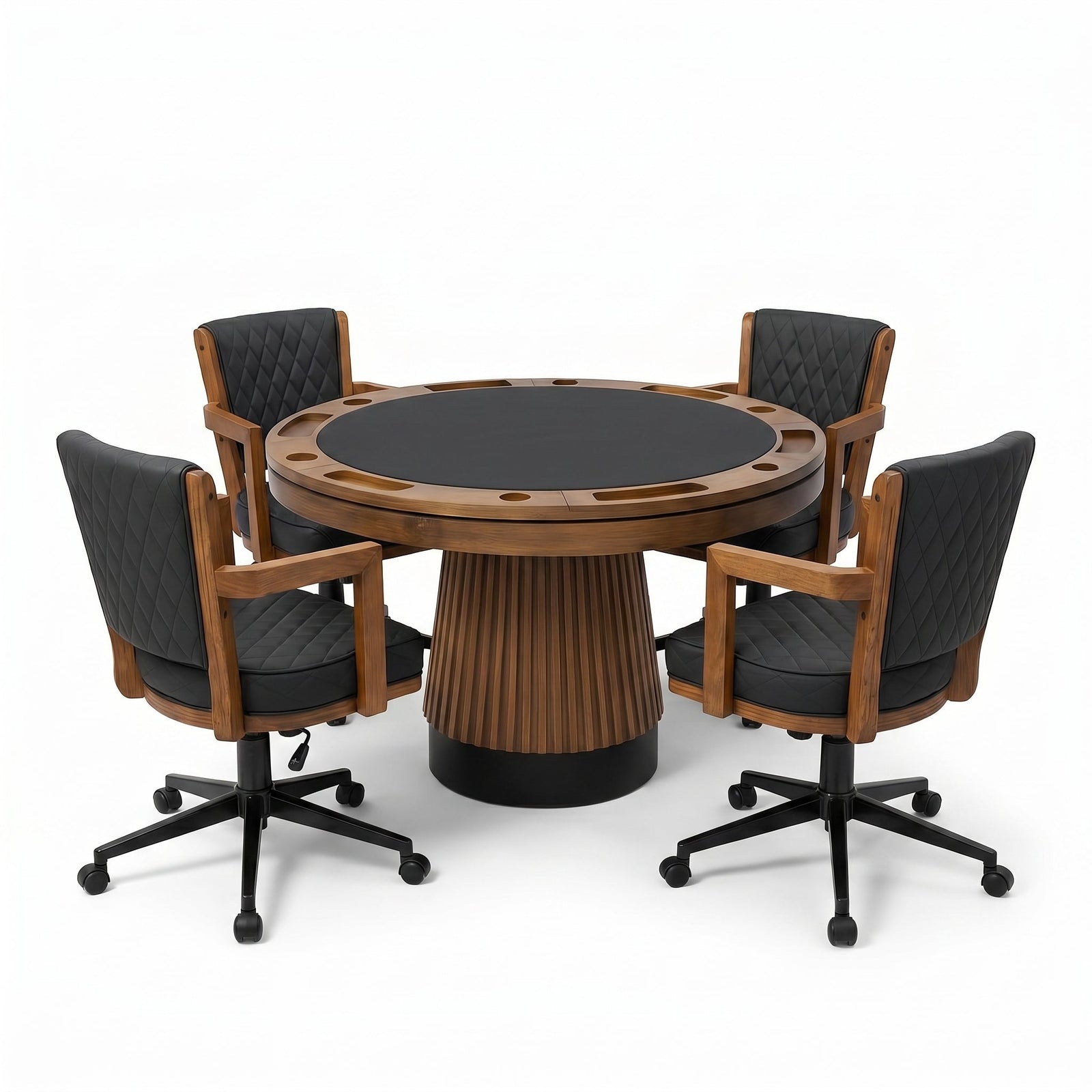 RAM Game Room Prohibition 48" 2 in 1 Poker Table