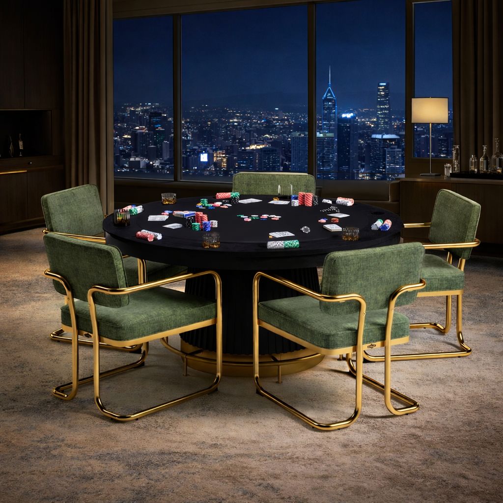 RAM Game Room Prohibition 60" Poker Table