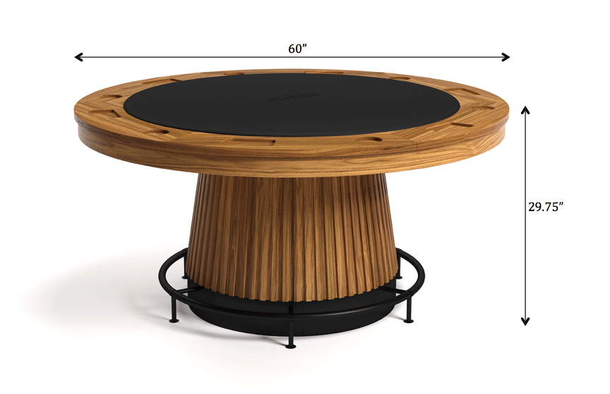 RAM Game Room Prohibition 60" Poker Table