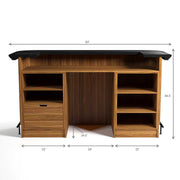 RAM Game Room Prohibition 84" Cocktail Bar