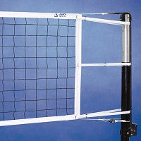 Jaypro Carbon Ultralite  Volleyball Net Center Upright System (3-1/2 in. Floor Sleeve) - NFHS, NCAA, USVBA Compliant Jaypro