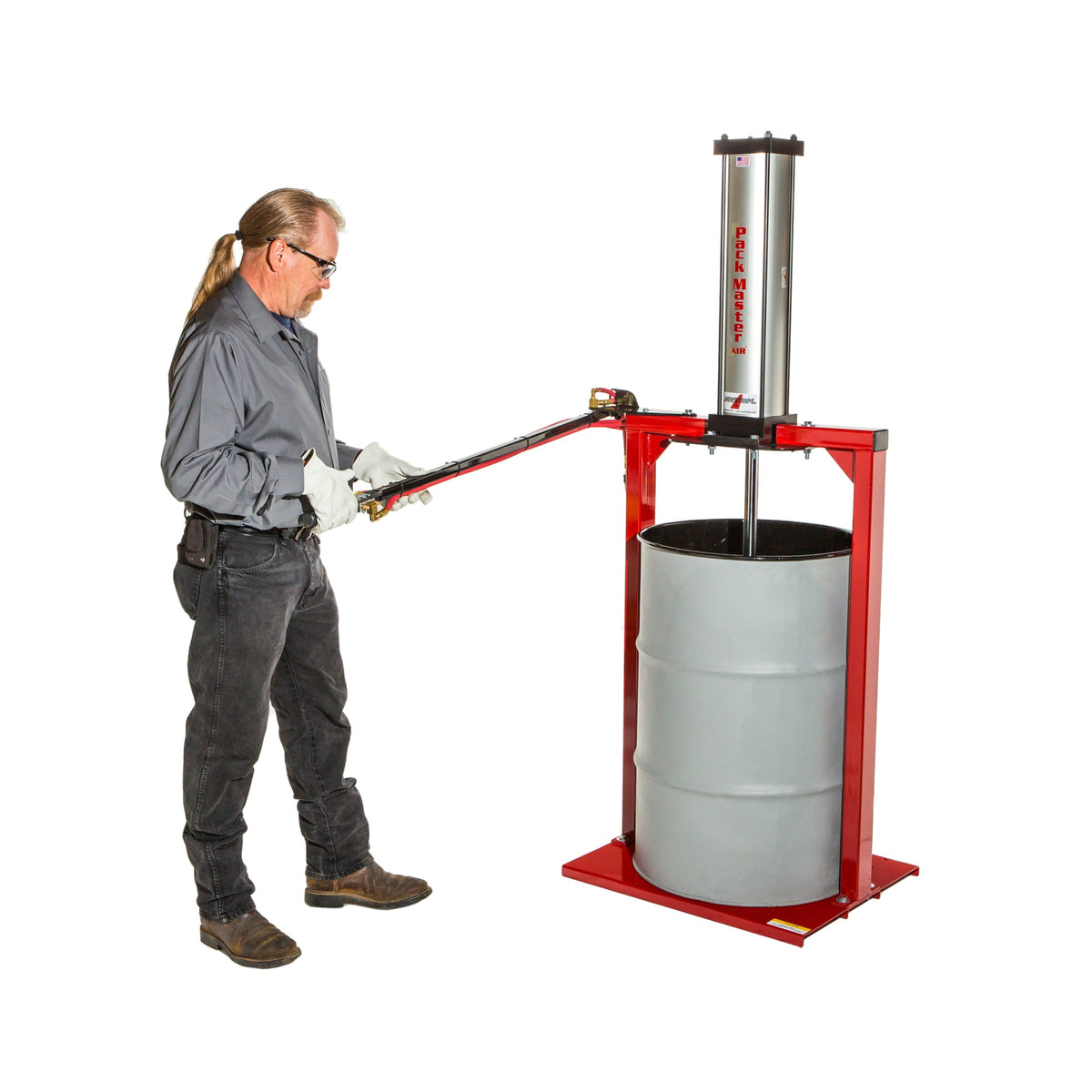 Newstripe PackMaster Air Powered Compactor Newstripe