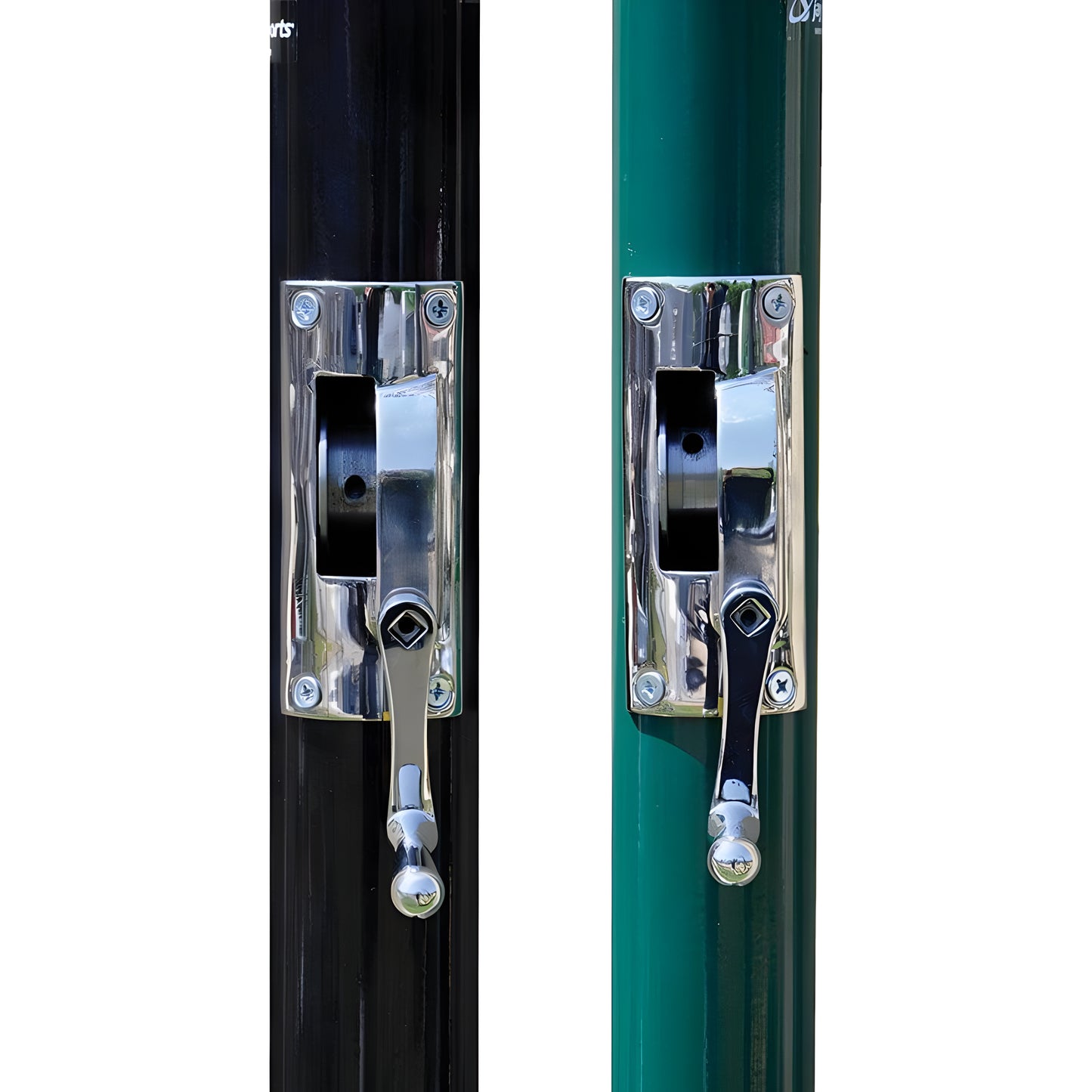 Jaypro Outdoor Tennis Posts (2-7/8 in. Post) Internal Winch (Round) TP278
