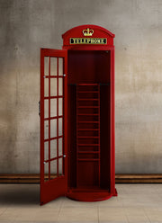 RAM Game Room English Phone Booth Cue Holder