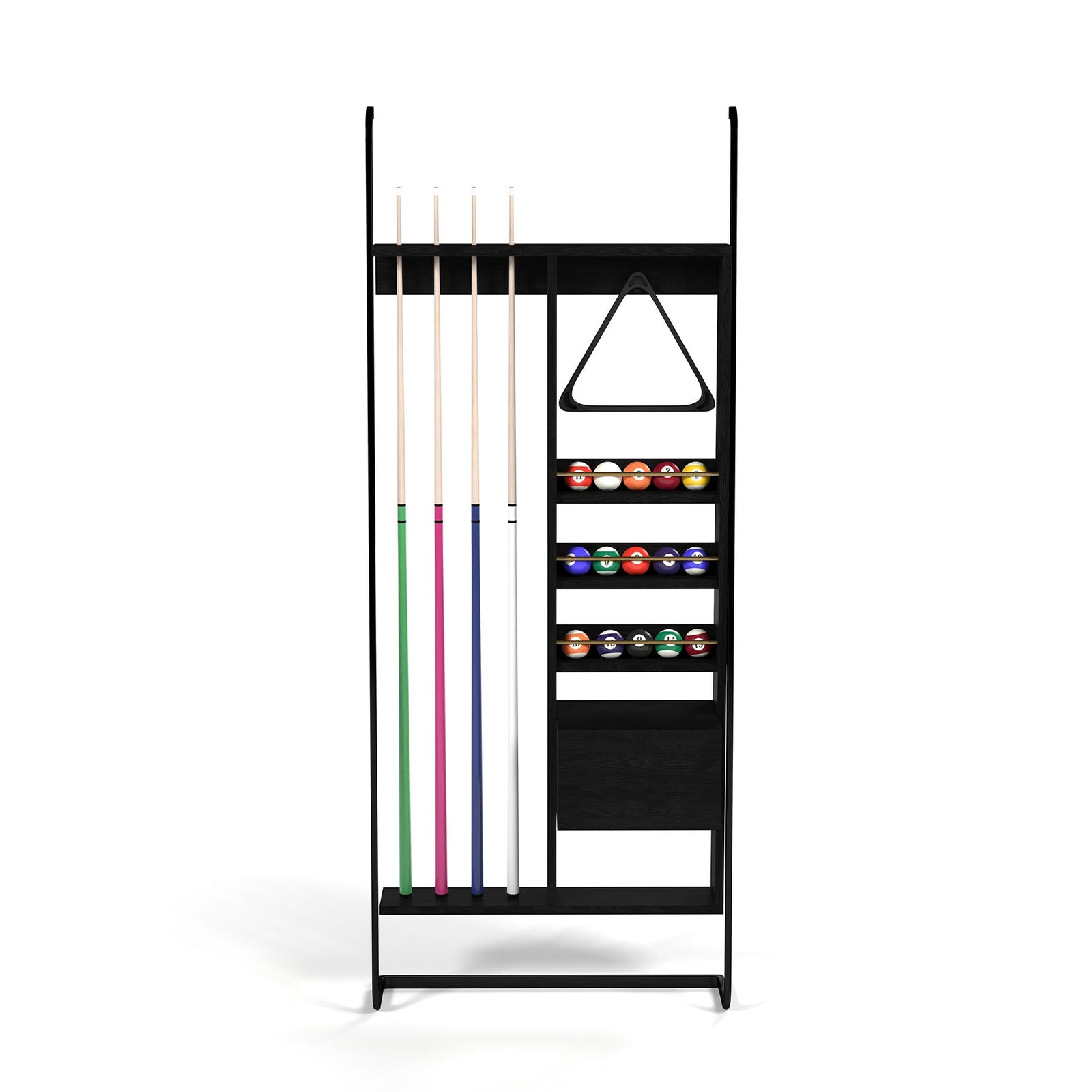 RAM Game Room Prohibition Billiards Accessories Rack