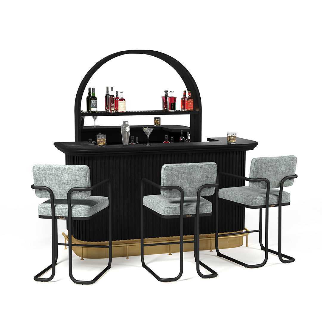RAM Game Room Prohibition 84" Cocktail Bar