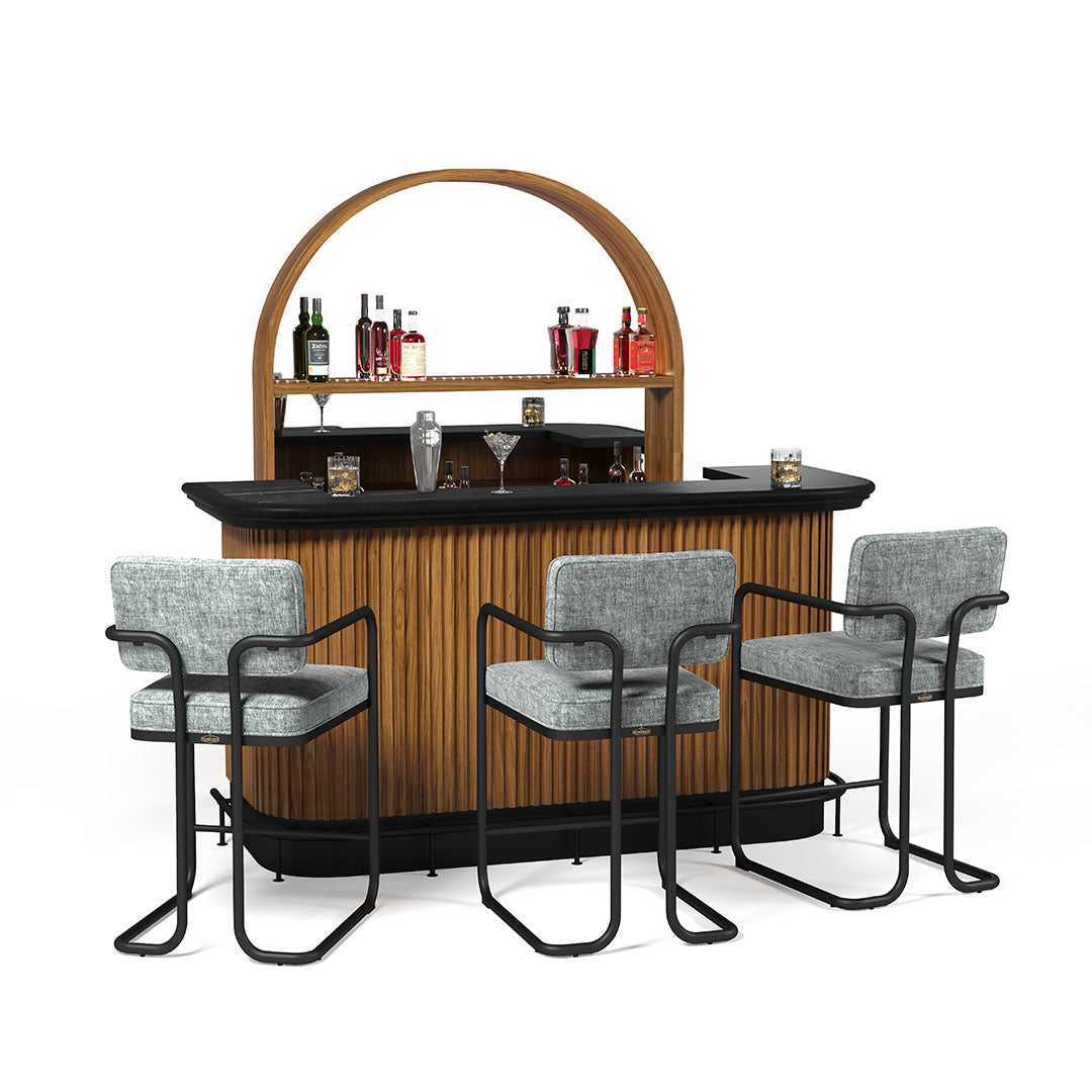 RAM Game Room Prohibition 84" Cocktail Bar