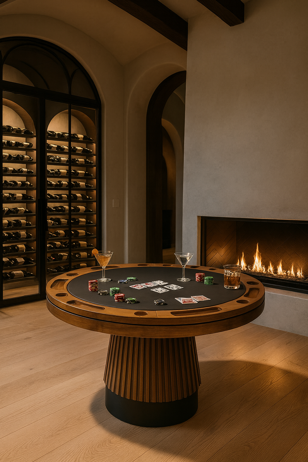RAM Game Room Prohibition 48" 2 in 1 Poker Table