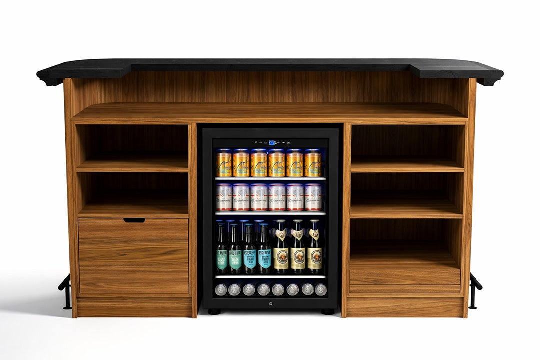 RAM Game Room Prohibition 84" Cocktail Bar