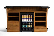 RAM Game Room Prohibition 84" Cocktail Bar