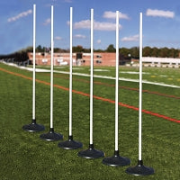 Jaypro Corner Flags - Official Size with Stationary Base - (Set of 4) Jaypro