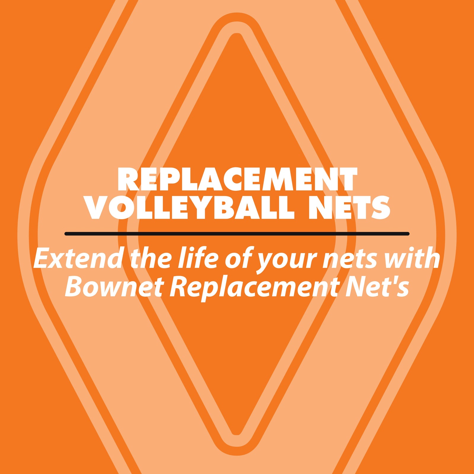 Bownet Replacement Nets Only for Volleyball Bownet