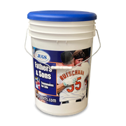 JUGS Big Bucket of JUGS Lite-Flite Baseballs JUGS Sports