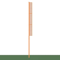 Jaypro Foul Poles - 30 ft. - Softball (Professional) (Semi-Permanent) Jaypro