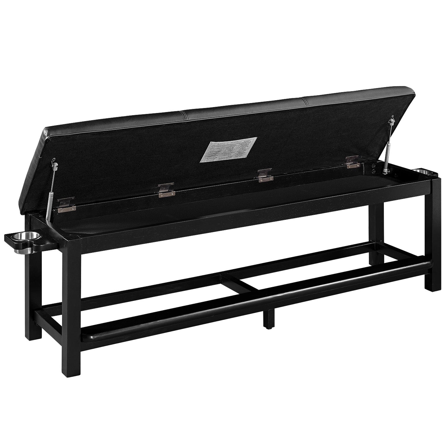 RAM Game Room Storage Billiards Bench