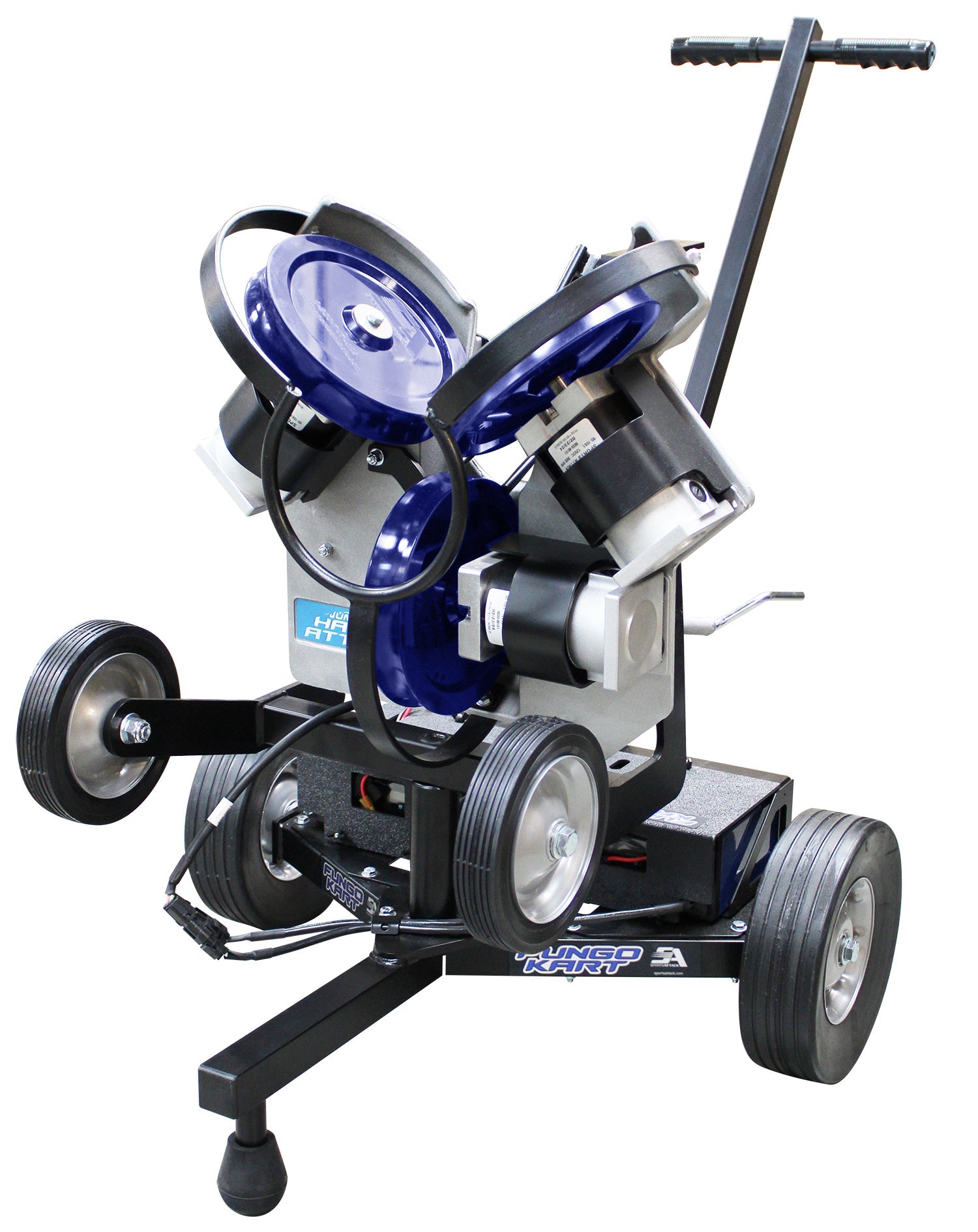 Sports Attack Junior Fungo Kart SB Machine Combo (DC Model) Sports Attack
