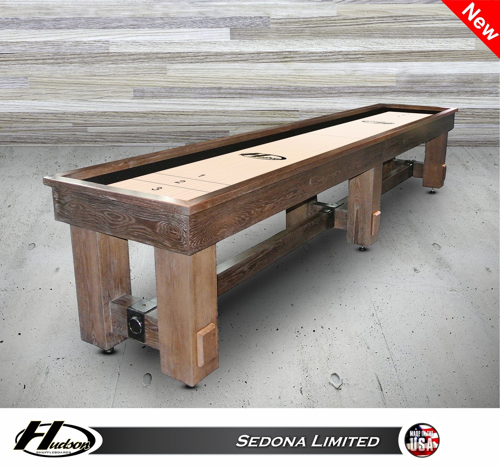 Hudson 12' Sedona Limited Shuffleboard Table