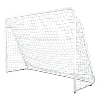 Jaypro Soccer Goal Replacement Net (4 in. Sq. - 2.5mm Twist) (Indoor/Outdoor) - Folding Soccer Goal (7 ft.H x 12 ft.W x 4 ft.D) (White) Jaypro