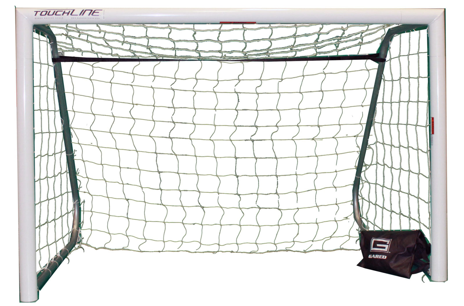 Gared 4' x 6' Galactico White Recreational Soccer Goals (Pair) Gared