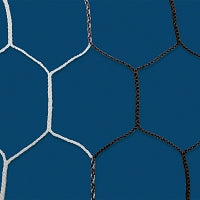 Jaypro Soccer Goal Replacement Nets (5-1/2 in. Sq. - 6mm Braided Mesh) - Classic Official Goal (8 ft.H x 24 ft.W x 4 ft.B x 10 ft.D) (White) Jaypro