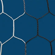Jaypro Soccer Goal Replacement Nets (5-1/2 in. Sq. - 6mm Braided Mesh) - Classic Official Goal (8 ft.H x 24 ft.W x 4 ft.B x 10 ft.D) (White) Jaypro