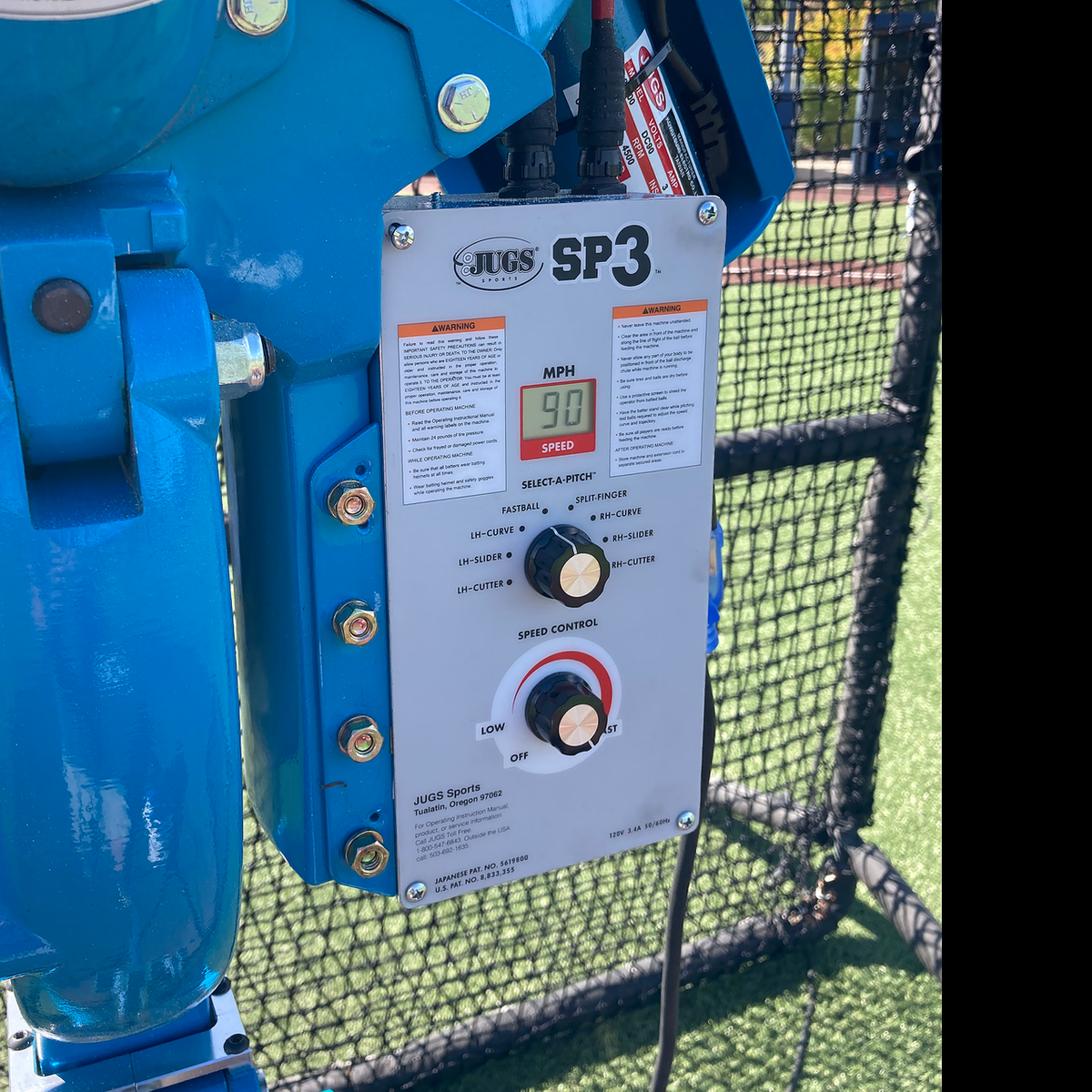 JUGS SP3 Baseball Pitching Machine JUGS Sports