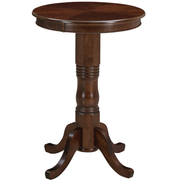 RAM Game Room English Style Circle Pub Table