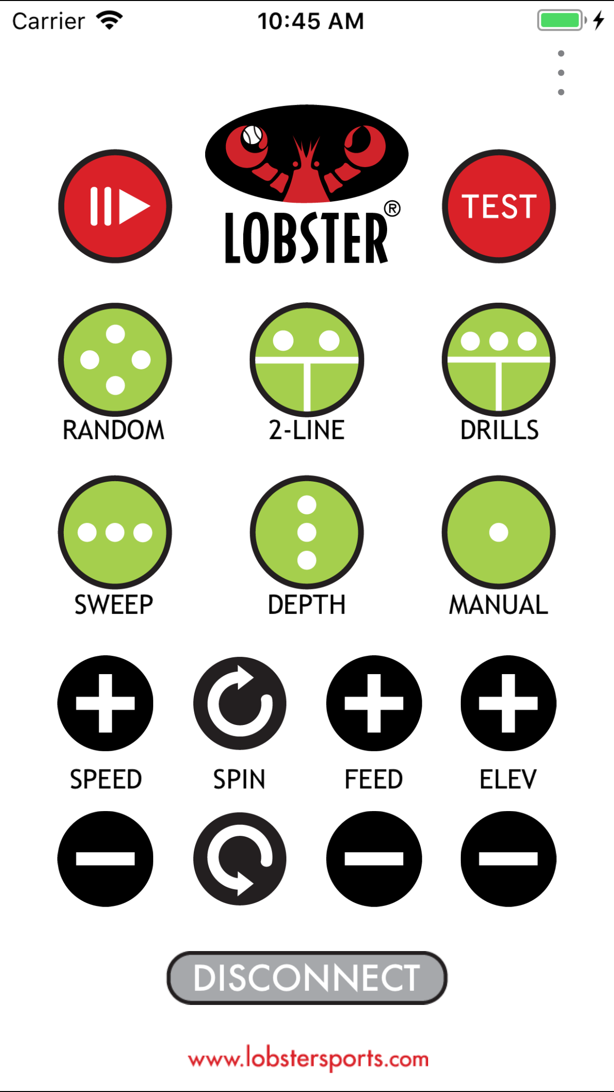 Lobster 20-Function Wi-Fi Remote Control (Apple)