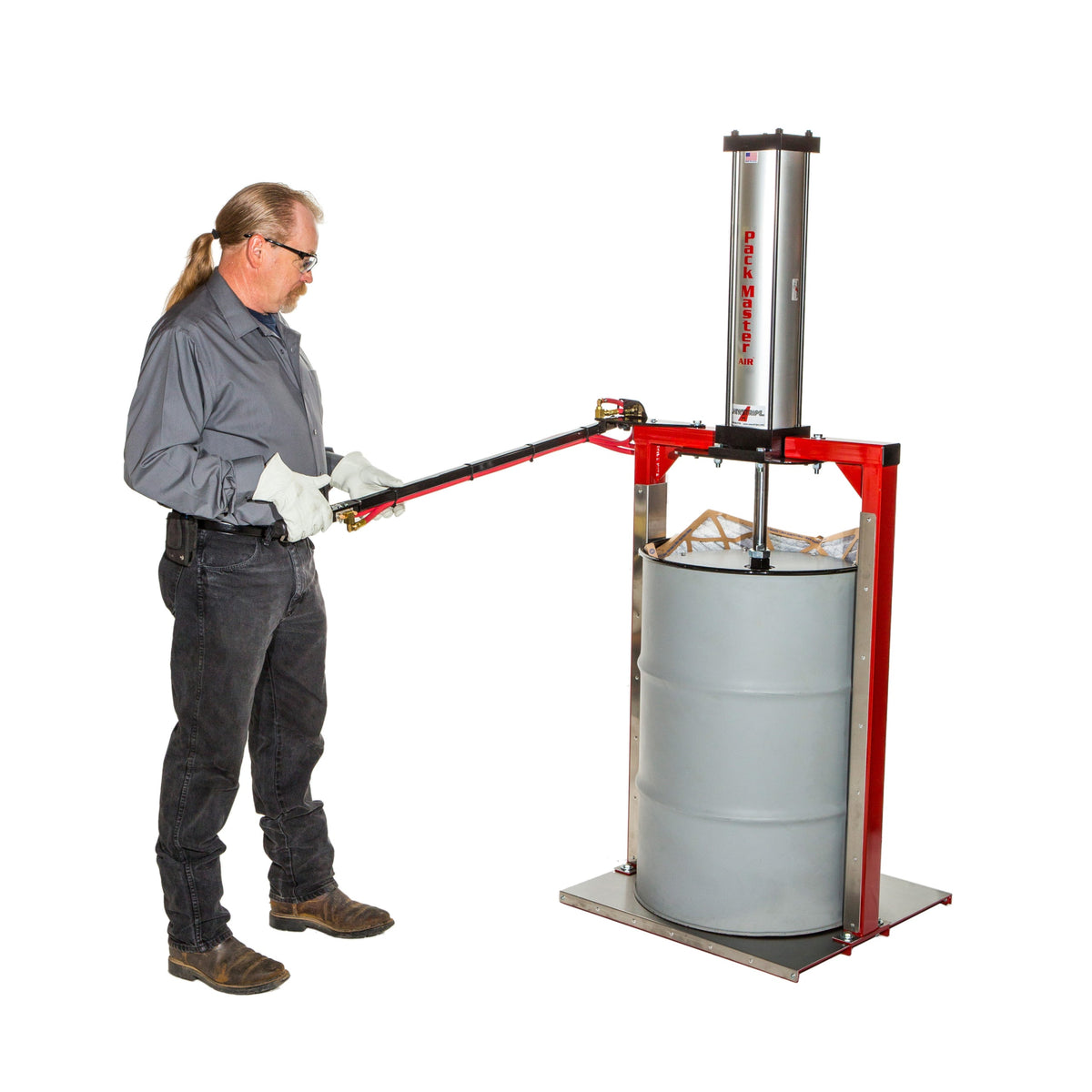 Newstripe PackMaster Spark Resistant Air Powered Compactor Newstripe
