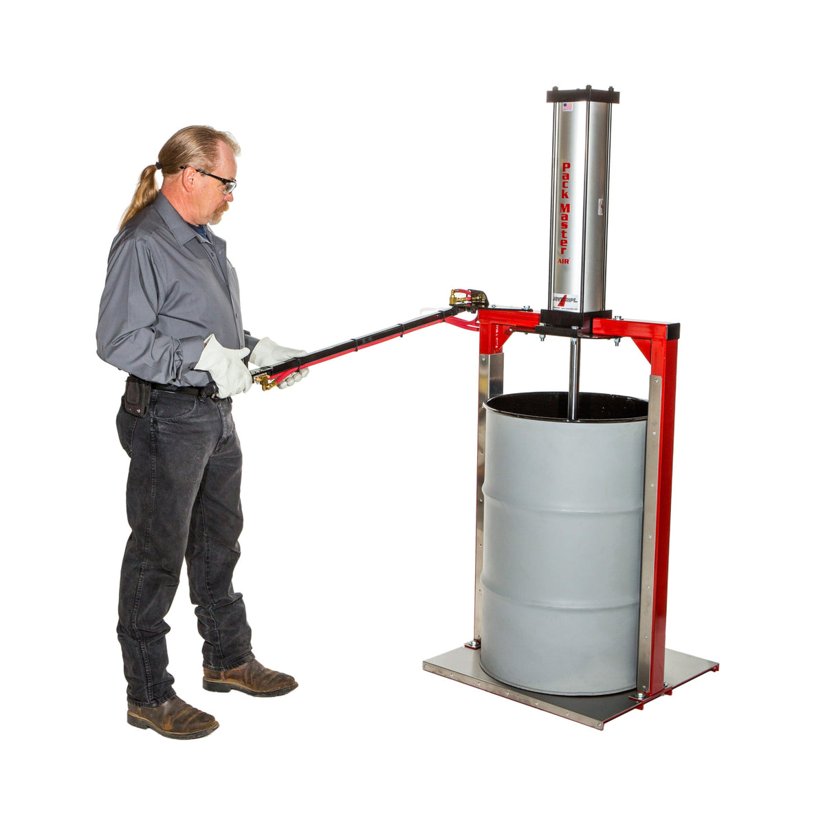 Newstripe PackMaster Spark Resistant Air Powered Compactor Newstripe