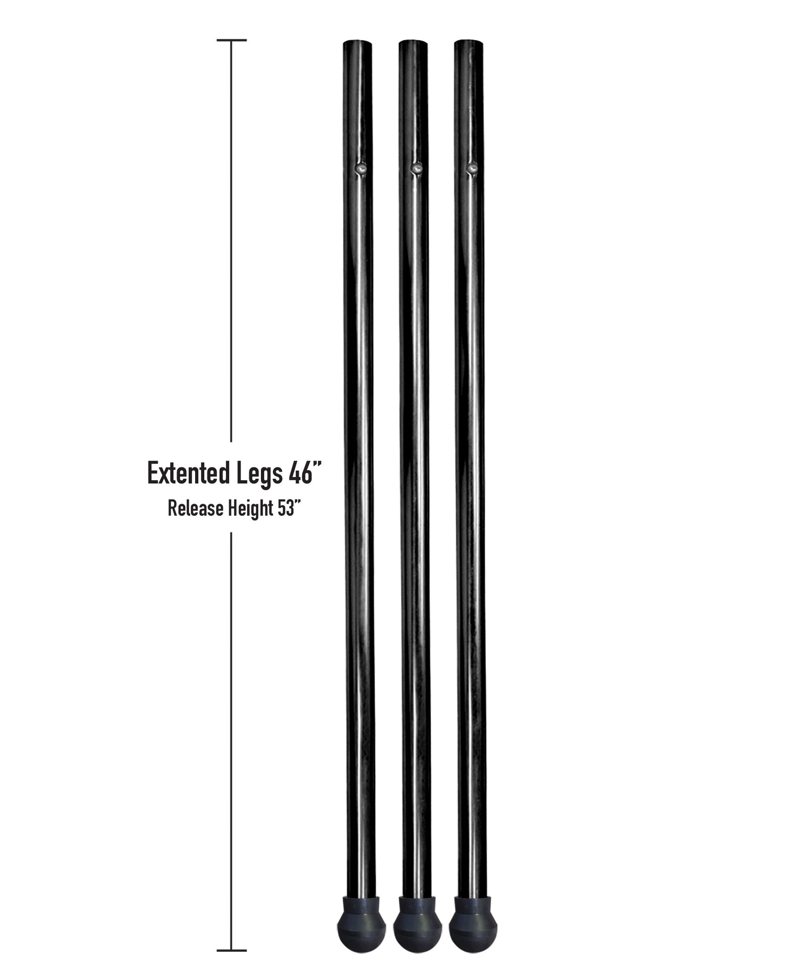 Sports Attack Junior Hack Attack Baseball Extended Legs, set of 3 Sports Attack