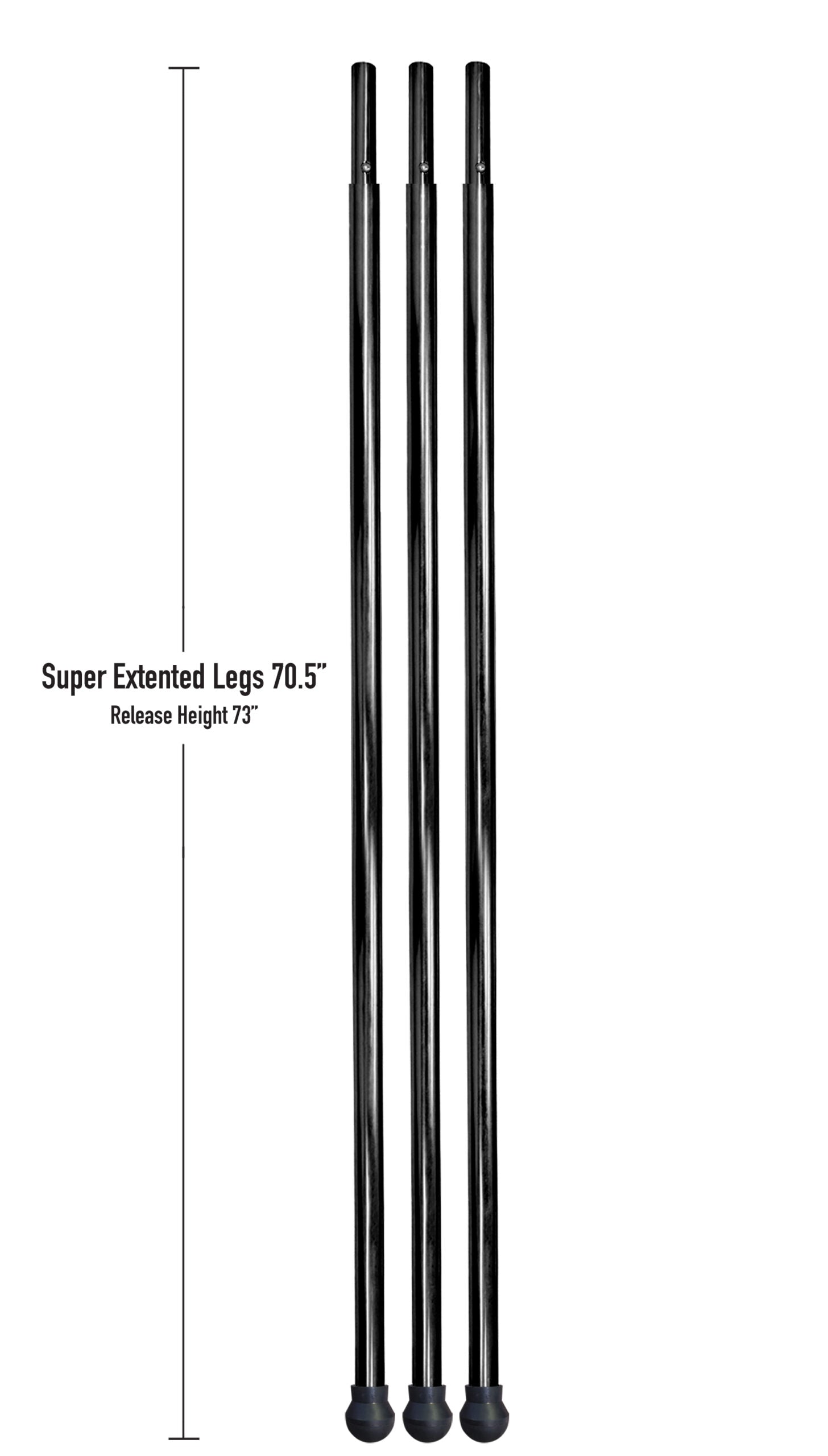Sports Attack Junior Hack Attack Baseball Super Extended Legs, set of 3 Sports Attack
