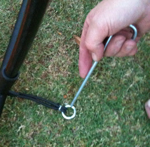 Bownet Bow-Stakes™, Metal Stakes Bownet