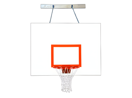 First Team SuperMount82 Aggressor Wall Mounted Basketball Hoops- 42"x60" Steel