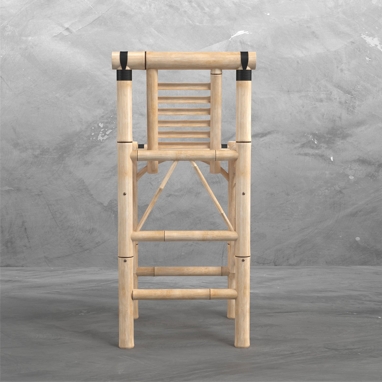 RAM Game Room Bamboo Tiki Stool Set