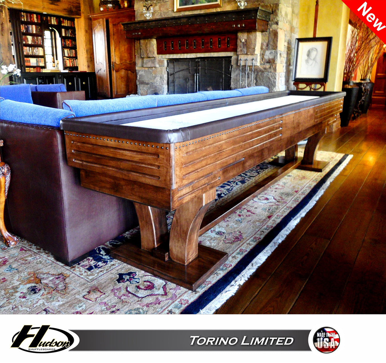Hudson 9' Torino Limited Shuffleboard Table