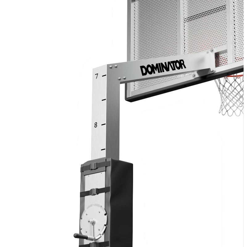 Dominator Pro 72" Basketball Hoop – Shatterproof Aluminum Backboard Dominator