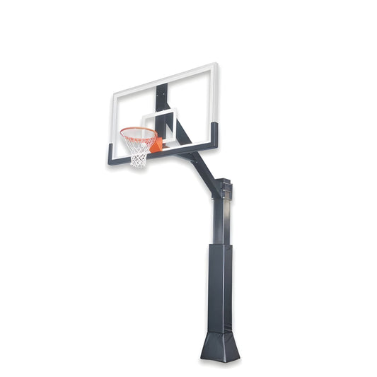 Ironclad Highlight Hoops 42"x72" Fixed Height In-Ground Basketball Hoop