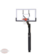 Jaypro Church Yard Outdoor Basketball Hoop – 4" Square Pole with 48" Acrylic Rectangle Backboard | Outdoor Hoop for Churches, Parks & Schools - JoySportStore