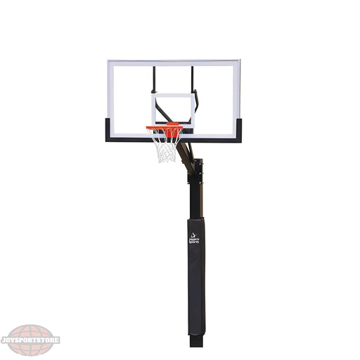 Jaypro Church Yard Outdoor Basketball Hoop – 4" Square Pole with 48" Acrylic Rectangle Backboard | Outdoor Hoop for Churches, Parks & Schools - JoySportStore