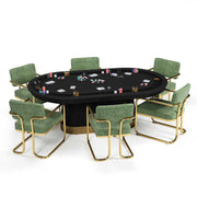 RAM Game Room Prohibition Texas Hold'em Poker Table