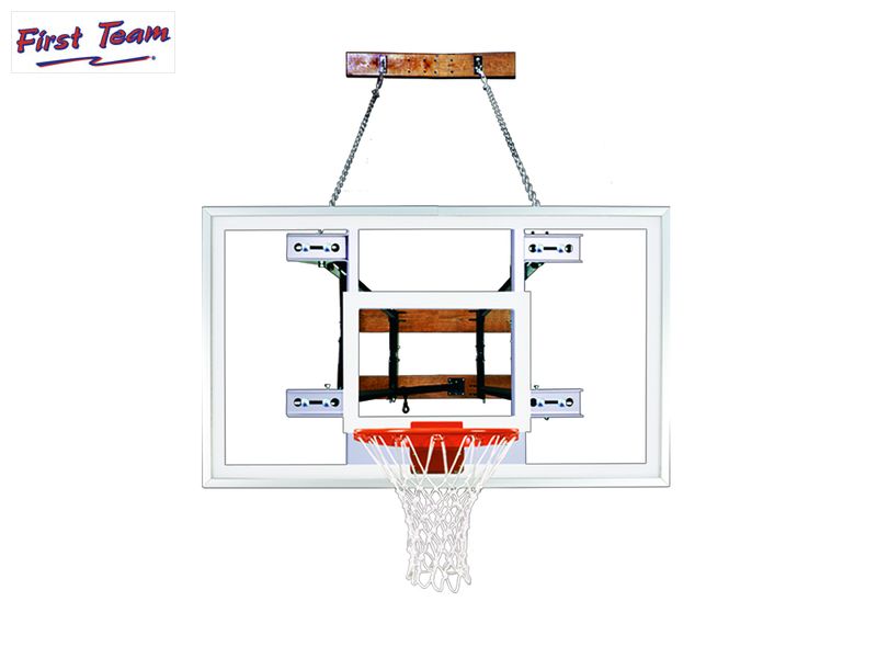 First Team FoldaMount82 Pro Folding Wall Mount Basketball Goal First Team