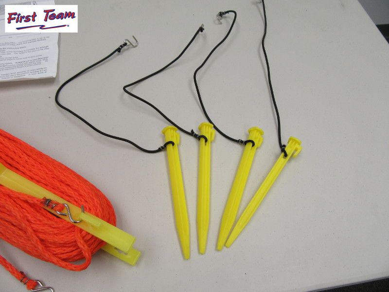 First Team FT5015 Outdoor Volleyball Boundary Kit First Team