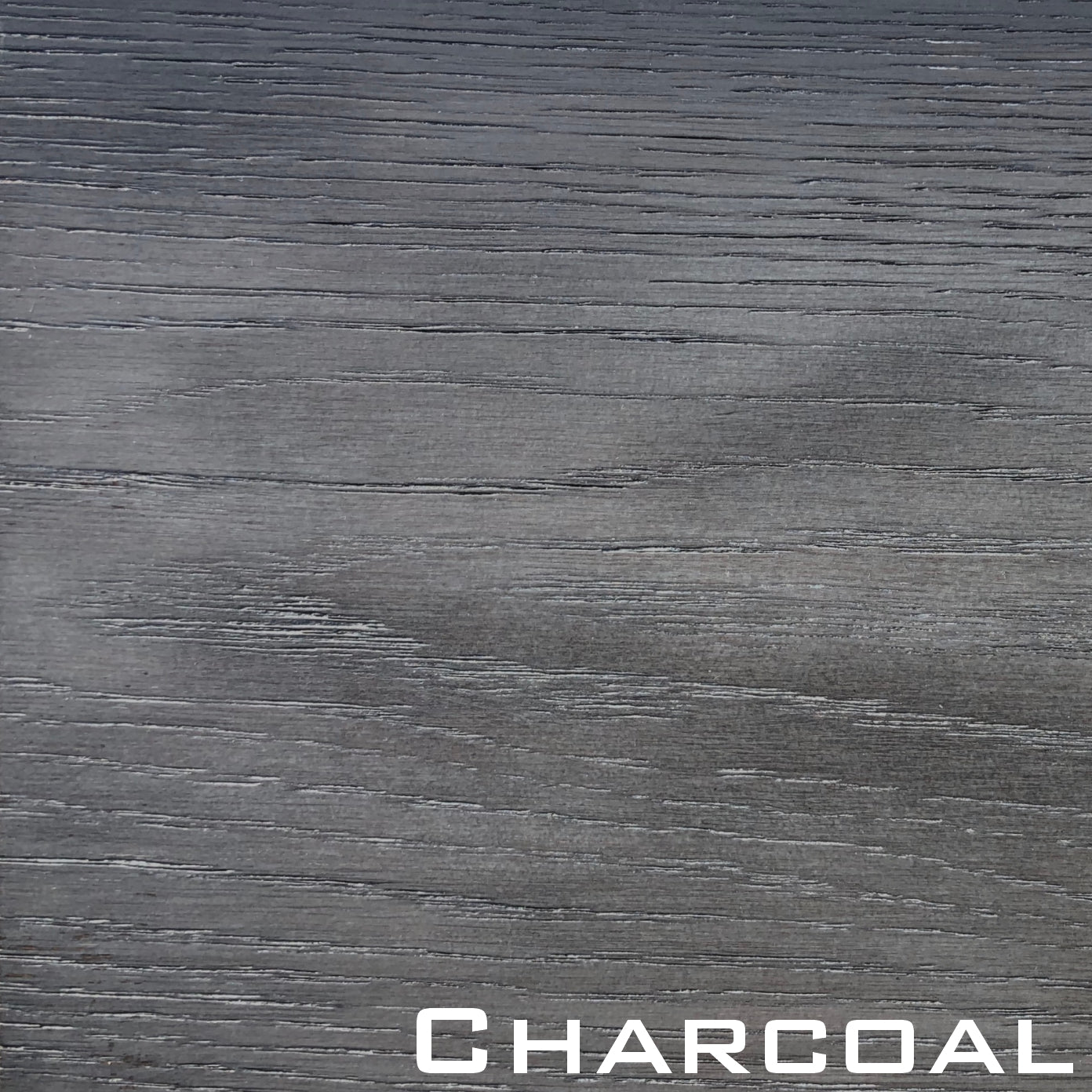 Hudson Cradle Stain - Charcoal (upgrade) - Distressed Finish on White Oak Wood (Upgrade)