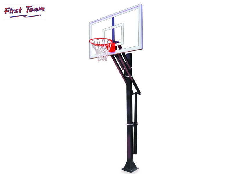 First Team Slam Nitro BP In Ground Adjustable Basketball Goal First Team