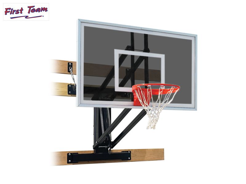 First Team VersiVector Eclipse Wall Mount Basketball Goal First Team